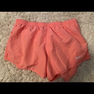 Pink Nike Running Shorts